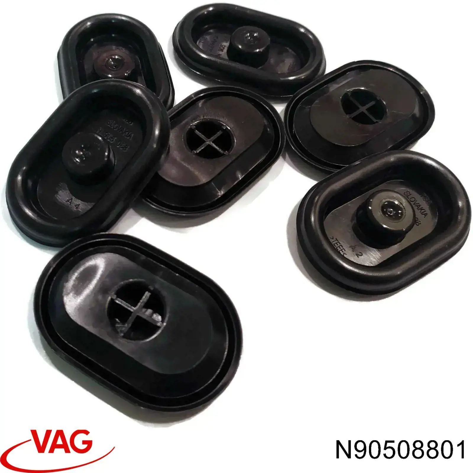 N90508801 VAG Tapón del suelo de la carrocería original y equivalente