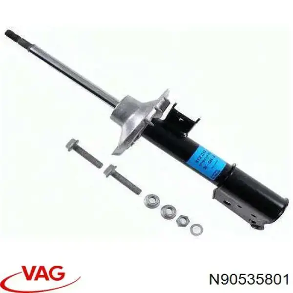Купить N90535801 VAG Гайка крепления сайлентблока заднего нижнего рычага