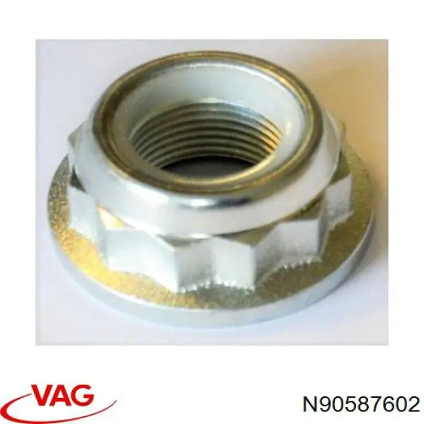 Гайка передней ступицы N90587602 VAG