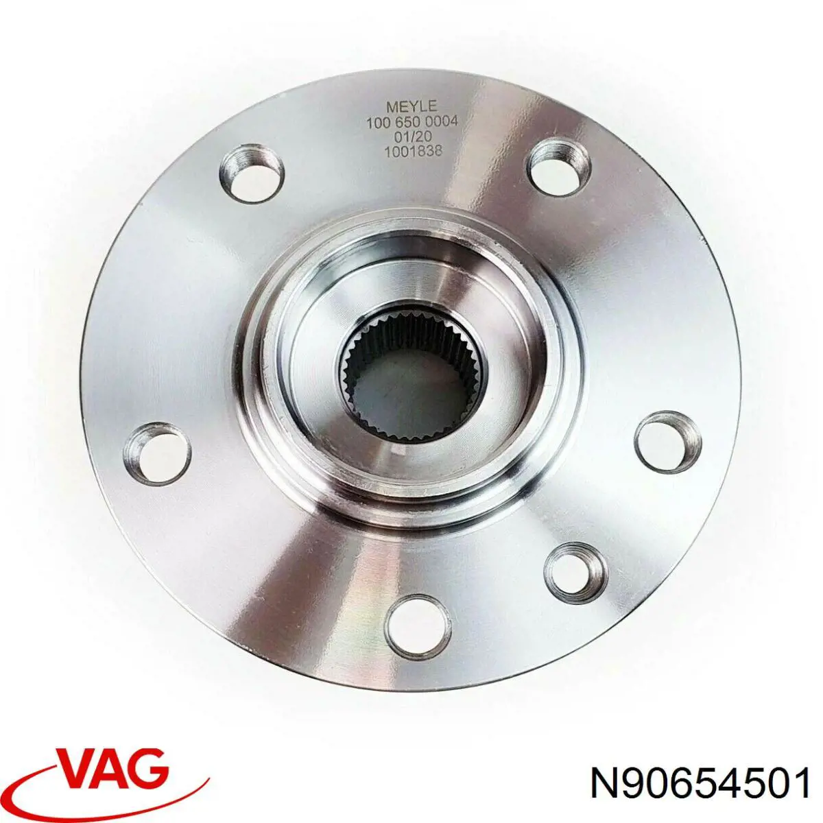 Гайка задней ступицы N90654501 VAG