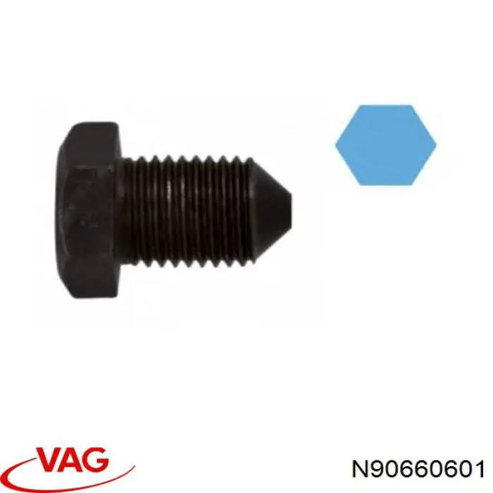 Пробка поддона двигателя VAG N90660601