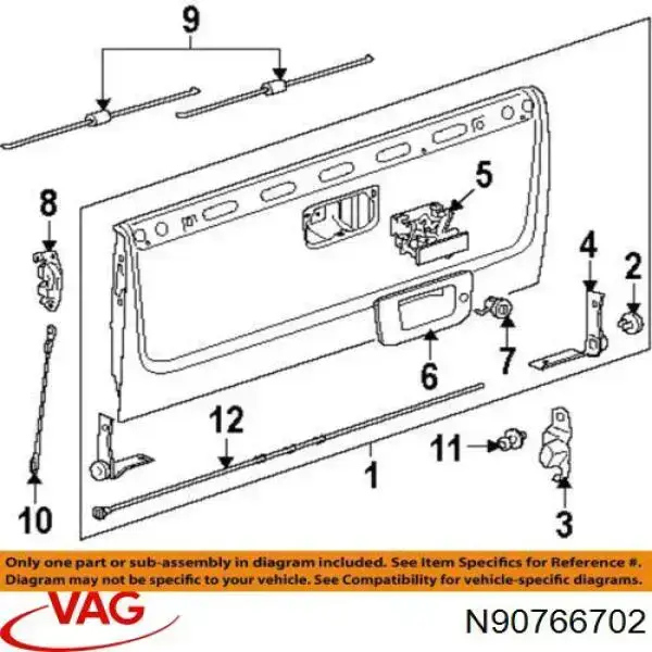 Купить N90766702 VAG 