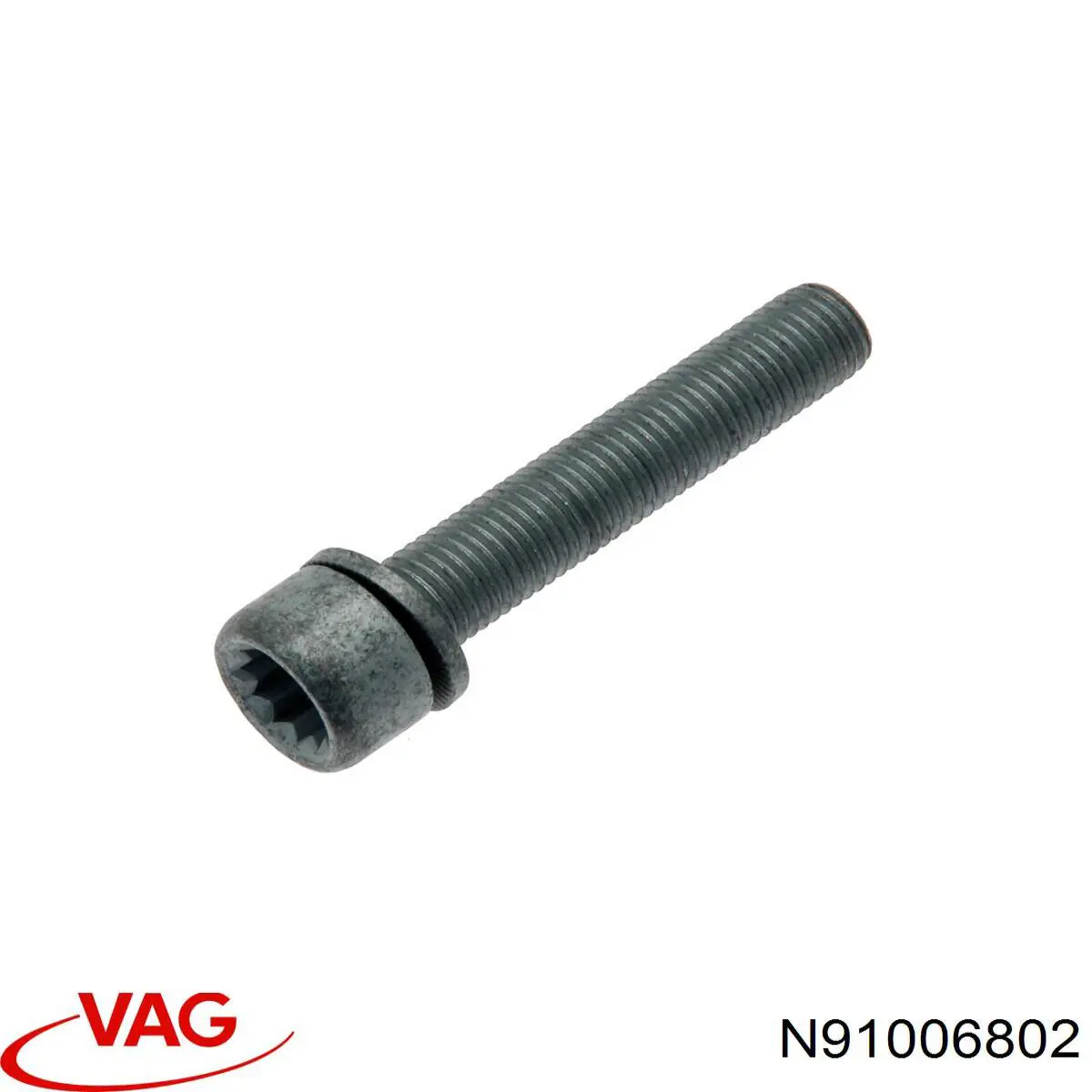 N91006802 VAG parafuso do freio de suporte