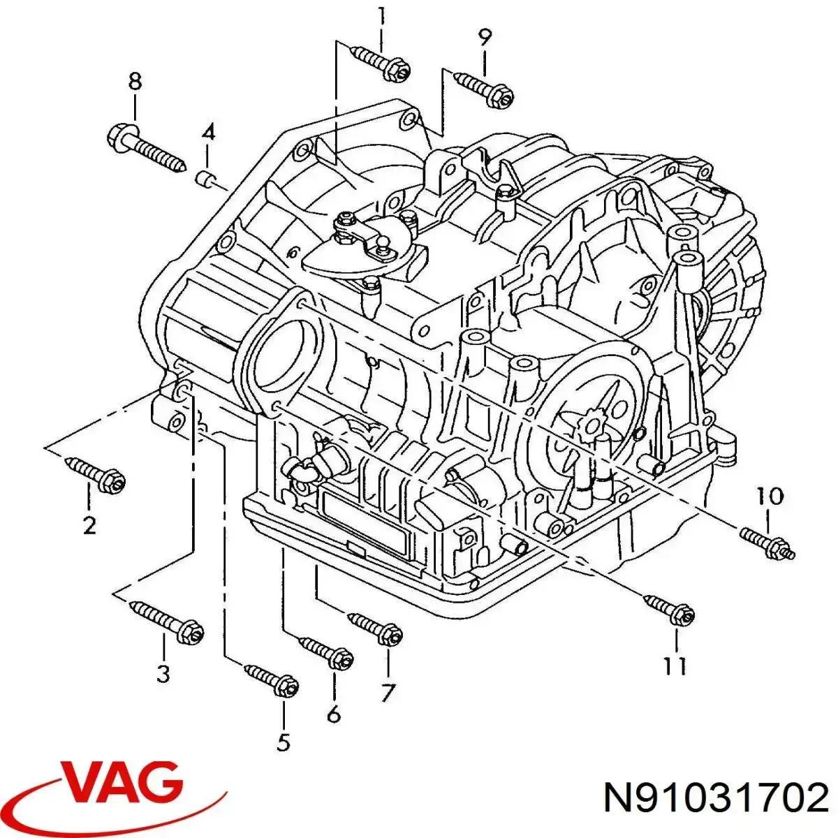  VAG N90870401 цена, от 2.97 USD
