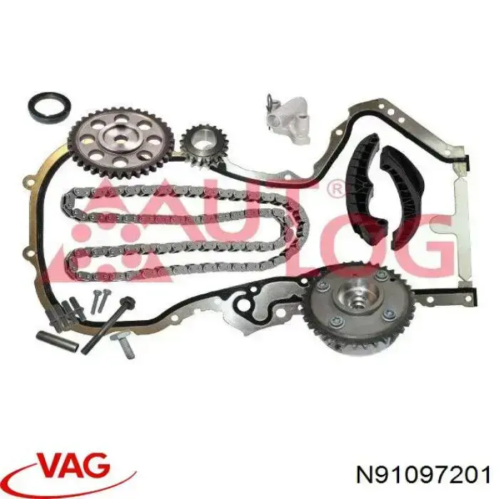 Болт впускного коллектора N91097201 VAG