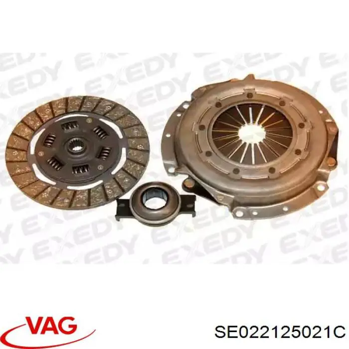 Лепестковая корзина сцепления VAG SE022125021C цена, от 29.73 USD