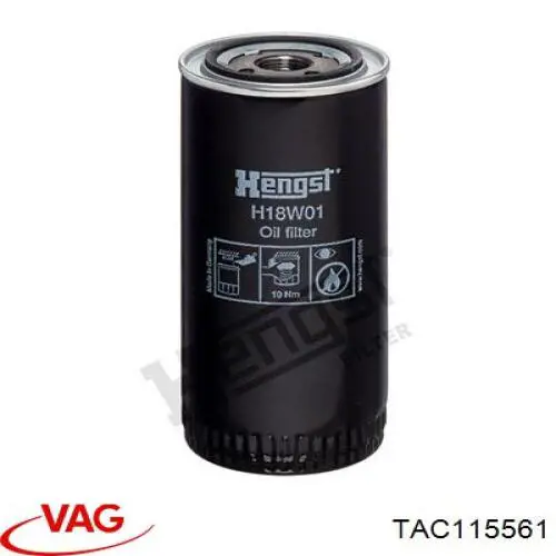 TAC115561 VAG фильтр гидравлической системы