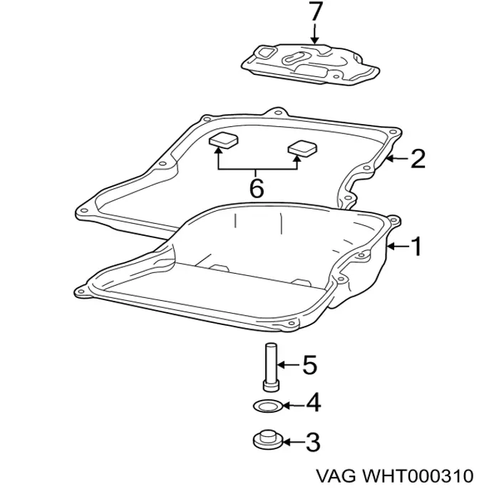 Пробка поддона АКПП VAG WHT000310 цена, от 4.45 USD