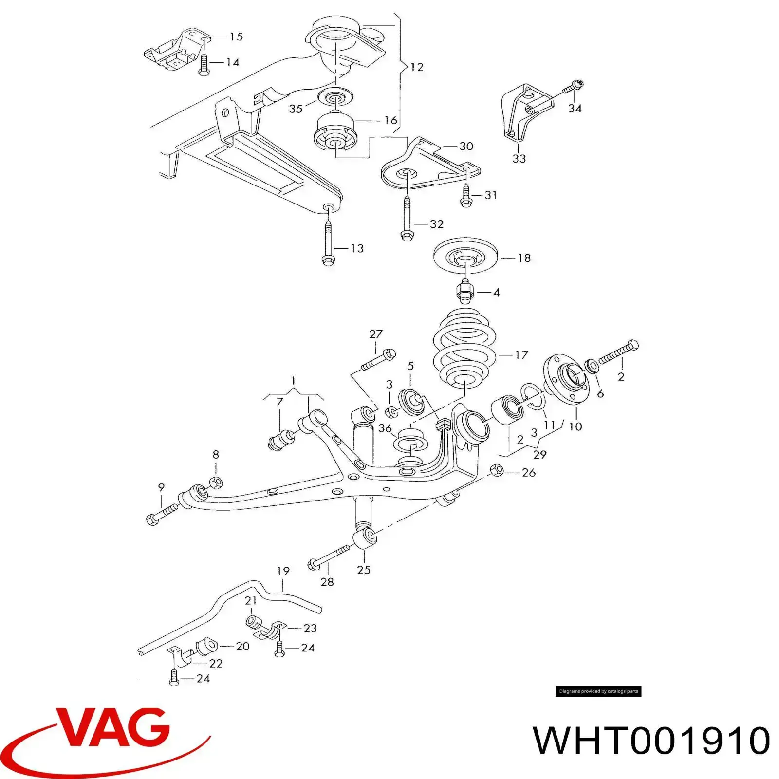  VAG WHT001910 цена, от 57.01 USD