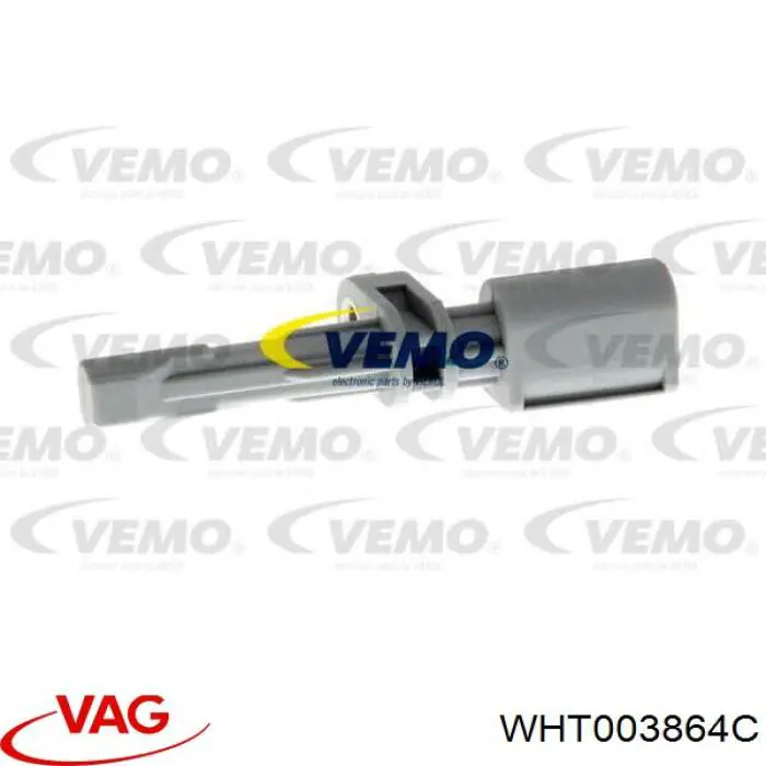 Sensor ABS trasero izquierdo WHT003864C VAG