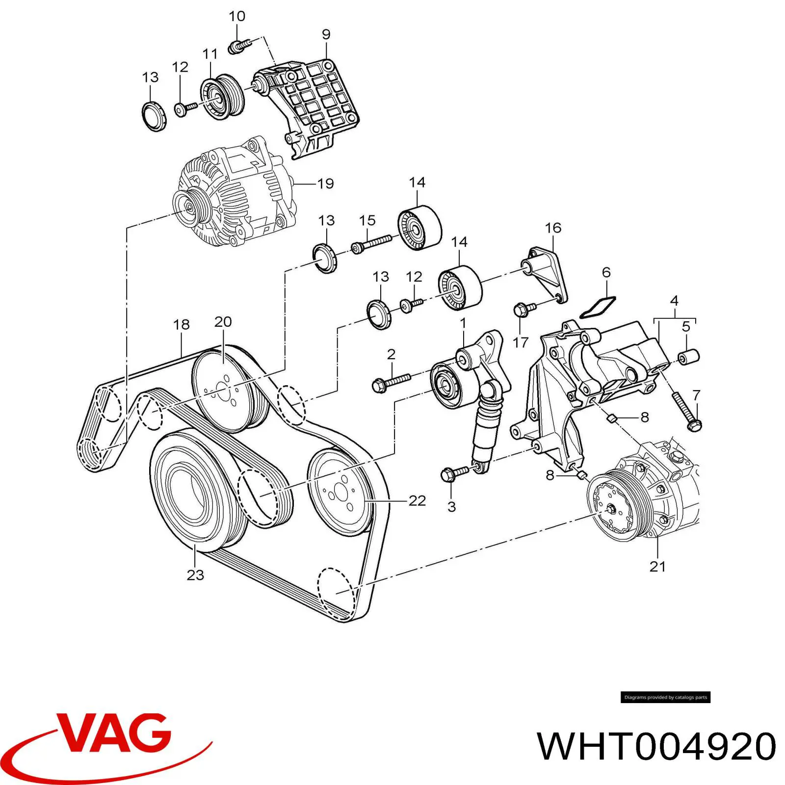  VAG WHT004920 цена, от 5.60 USD