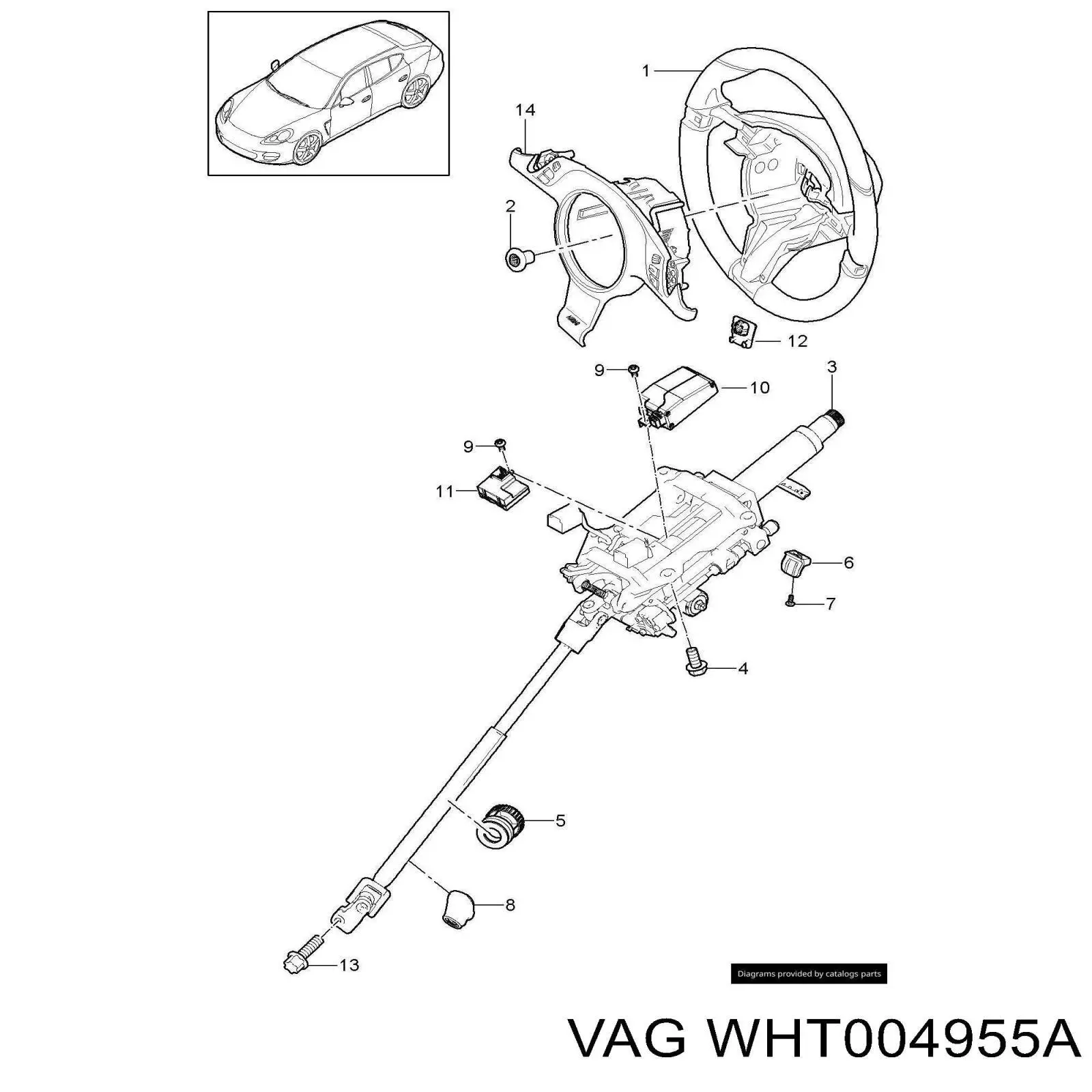 Купить WHT004955A VAG 