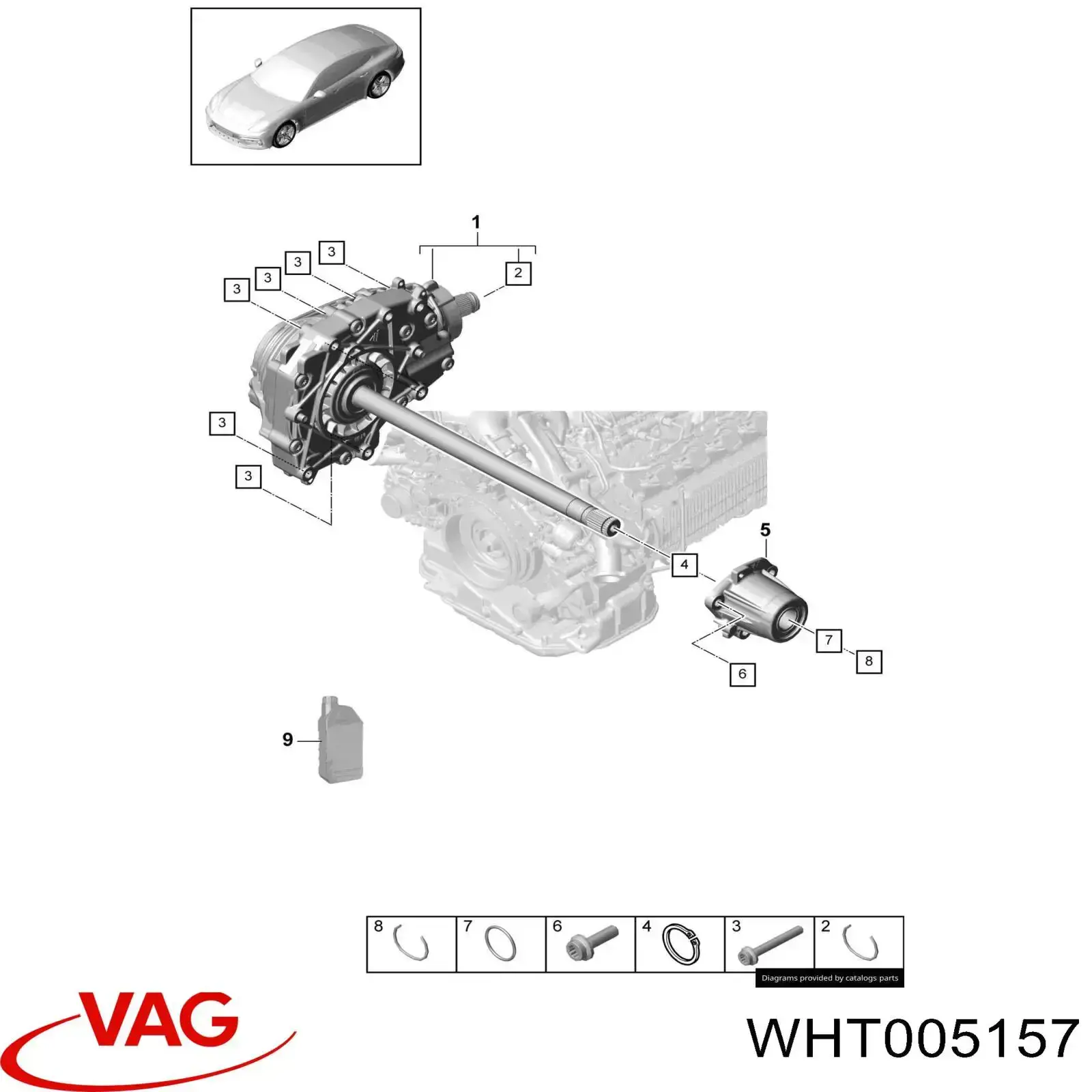  VAG WHT005157 цена, от 3.42 USD