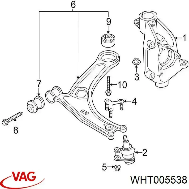  WHT005538 VAG