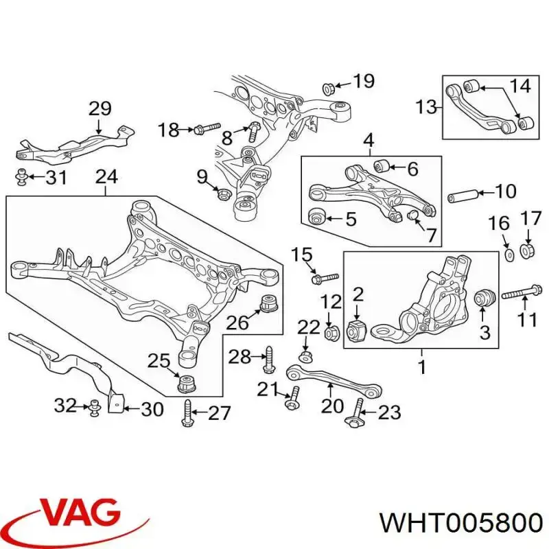 WHT005800 VAG 