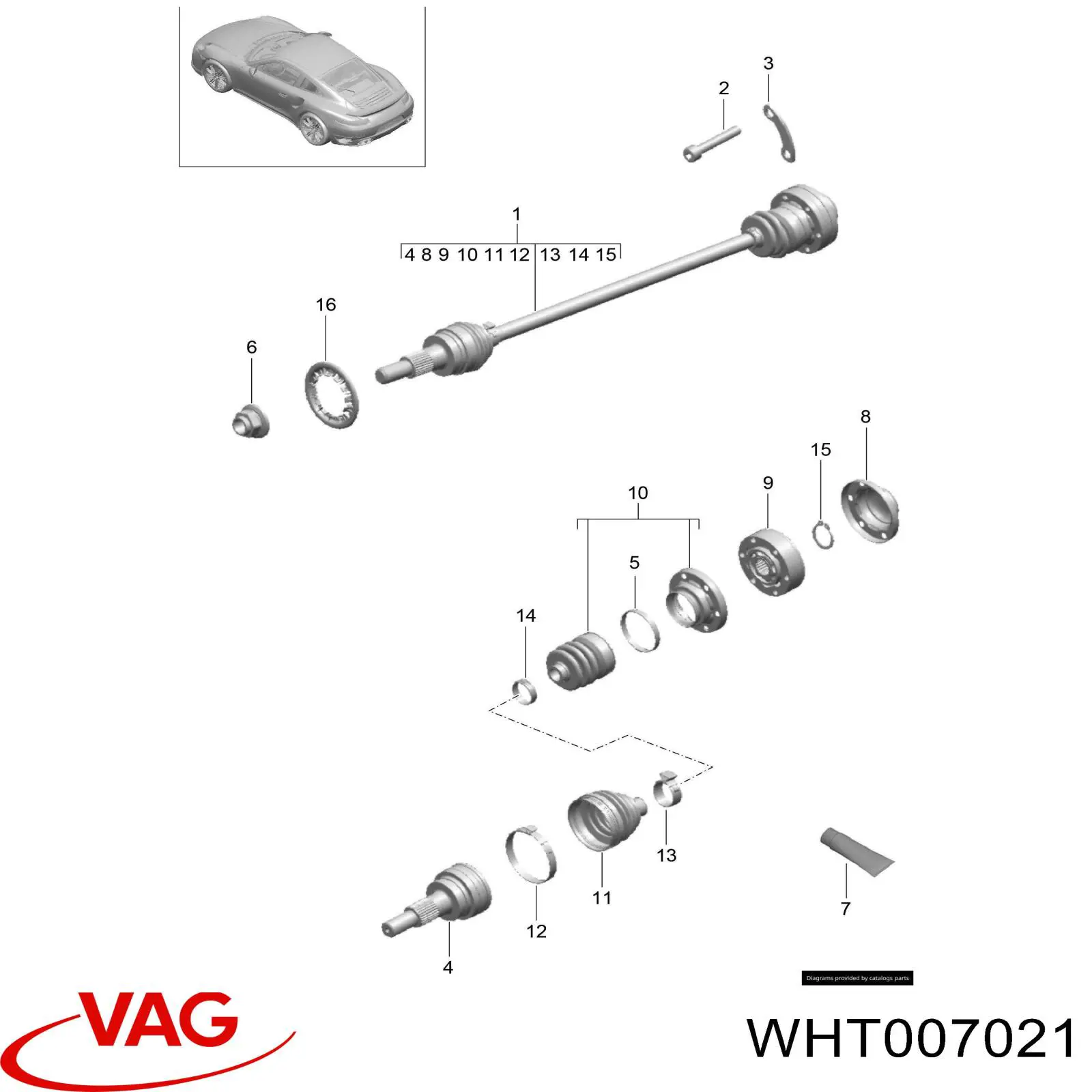  WHT007021 VAG