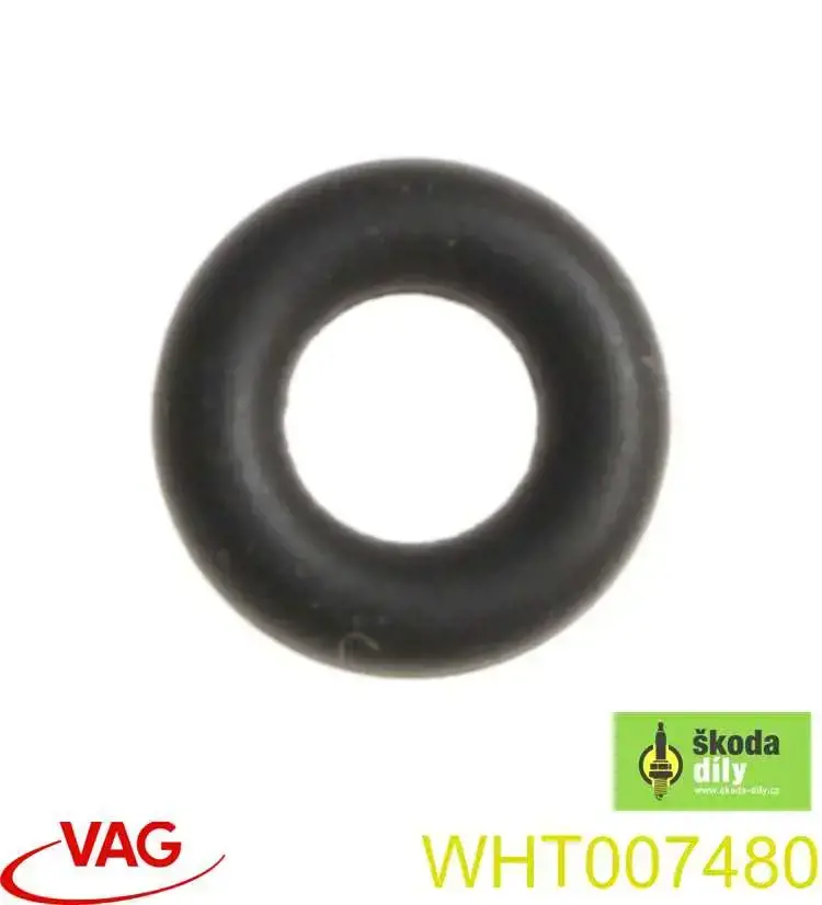 WHT007480 VAG кольцо уплотнительное штуцера обратного шланга форсунки