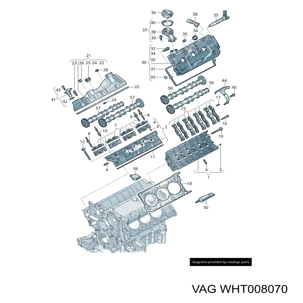  VAG WHT008071 цена, от 5.35 USD