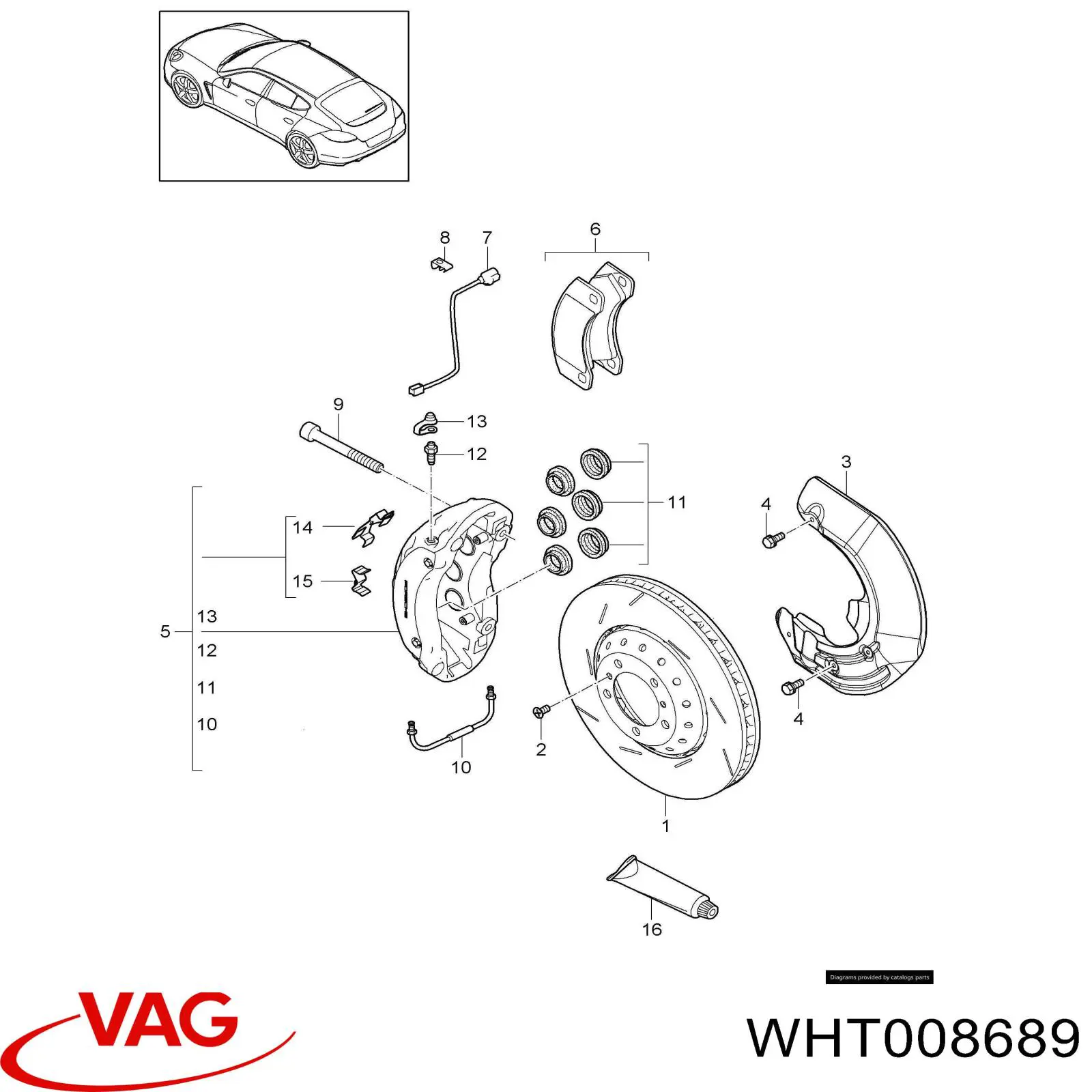 WHT008689 VAG 