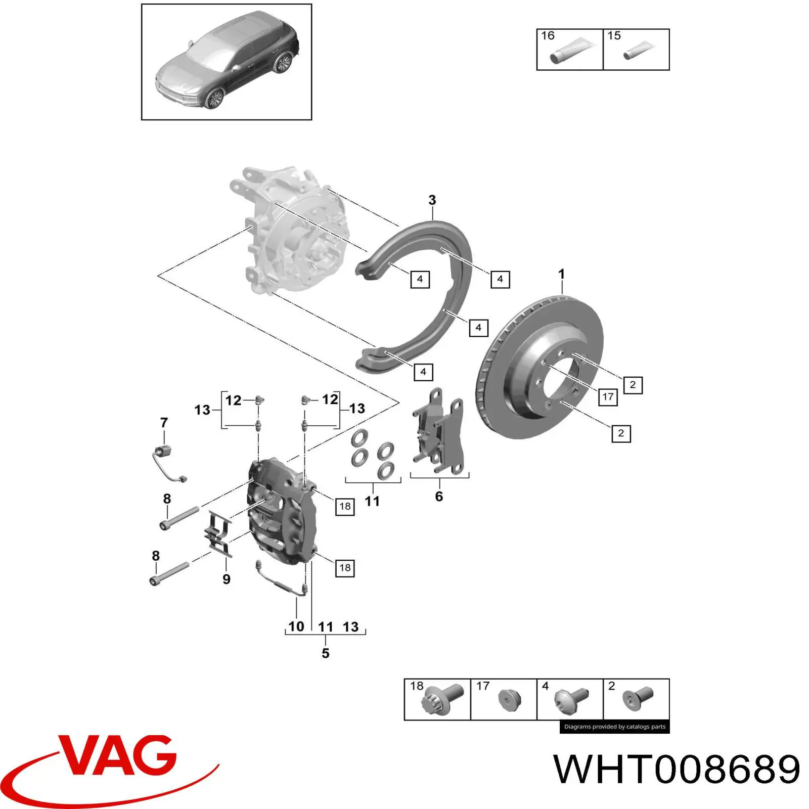 WHT008689 VAG 