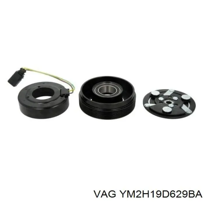 Компрессор кондиционера YM2H19D629BA VAG