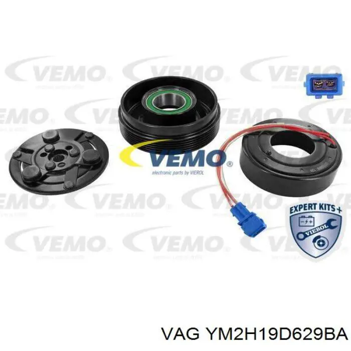 Компрессор кондиционера YM2H19D629BA VAG