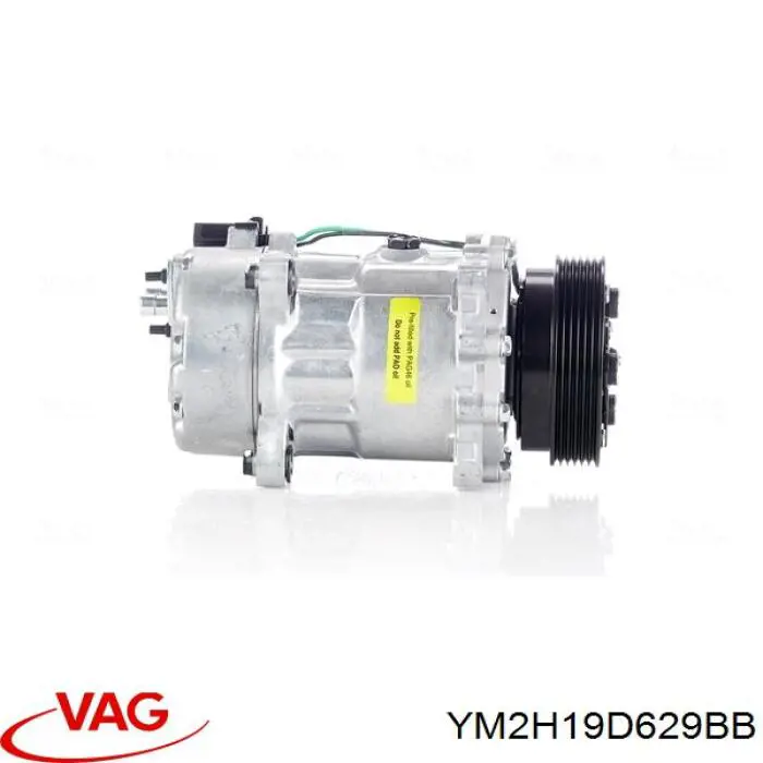 Компрессор кондиционера YM2H19D629BB VAG