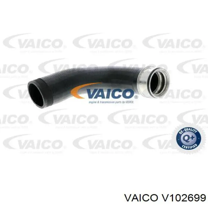 V102699 VEMO/Vaico шланг (патрубок интеркуллера левый)