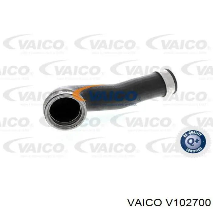V102700 VEMO/Vaico шланг (патрубок интеркуллера нижний левый)
