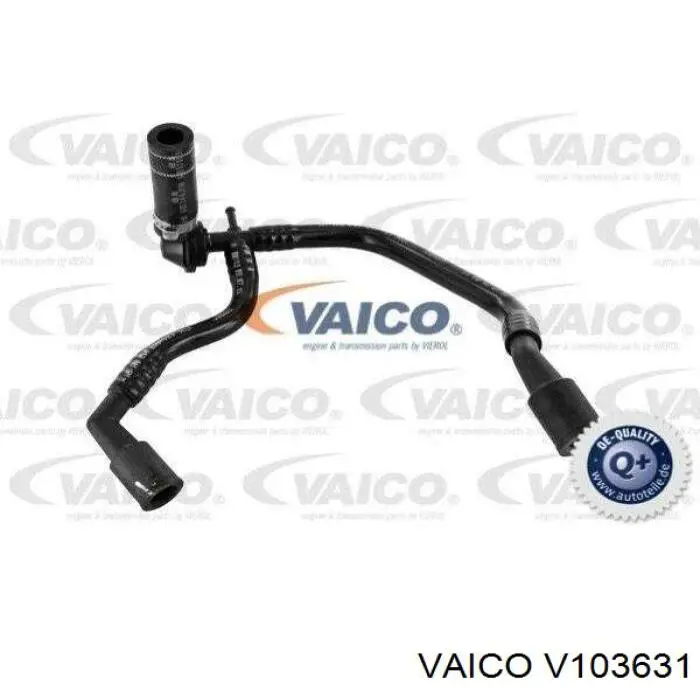 Трубка вакуумного усилителя тормозов V103631 VEMO/Vaico