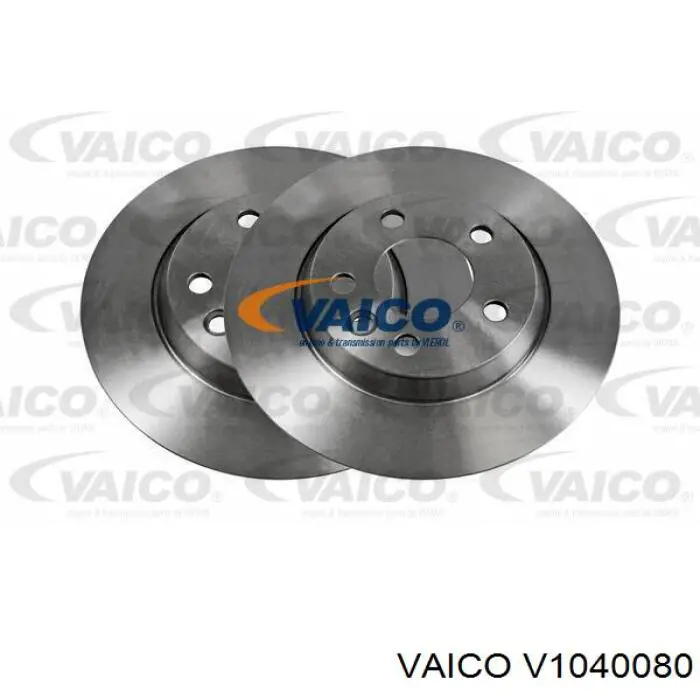 Диск тормозной задний VAICO V1040080