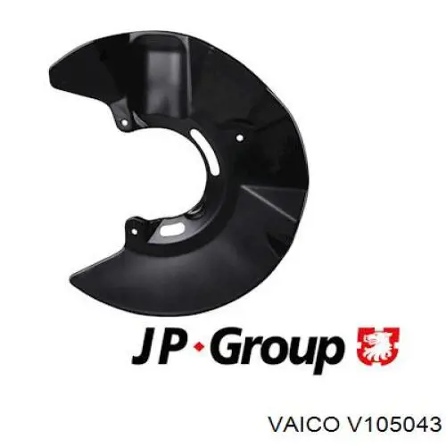 Купить V105043 VEMO/Vaico Защита тормозного диска, переднего, левого