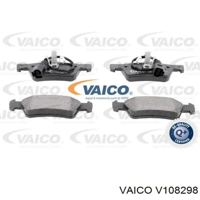 Колодки тормозные задние дисковые VEMO/Vaico V108298