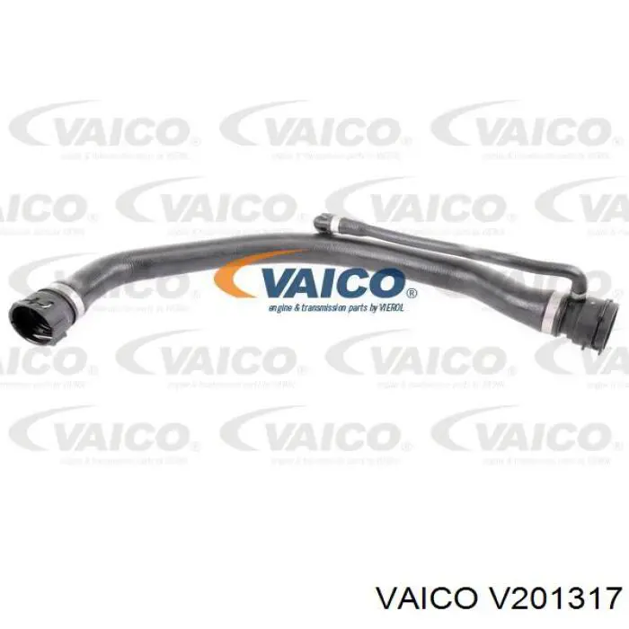 V201317 VEMO/Vaico шланг (патрубок радиатора охлаждения верхний)