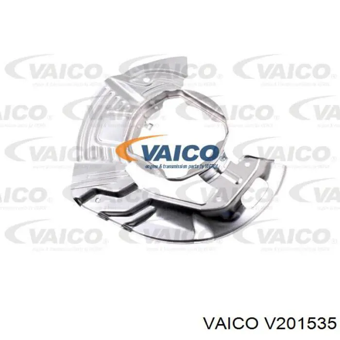 V201535 VEMO/Vaico защита тормозного диска переднего правого