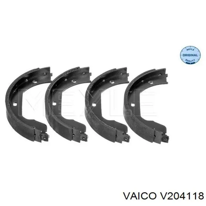 Колодки ручника (стояночного тормоза) VEMO/Vaico V204118