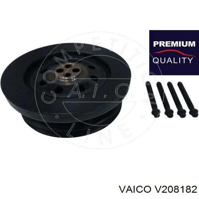 Шкив коленвала (демпфер) VEMO/Vaico V208182 цена, от 238.36 USD