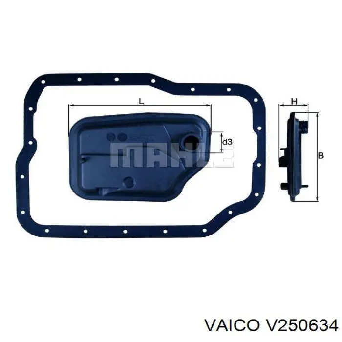 V250634 VEMO/Vaico фильтр акпп