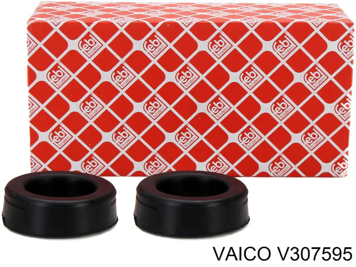 V307595 VEMO/Vaico проставка (резиновое кольцо пружины задней верхняя)