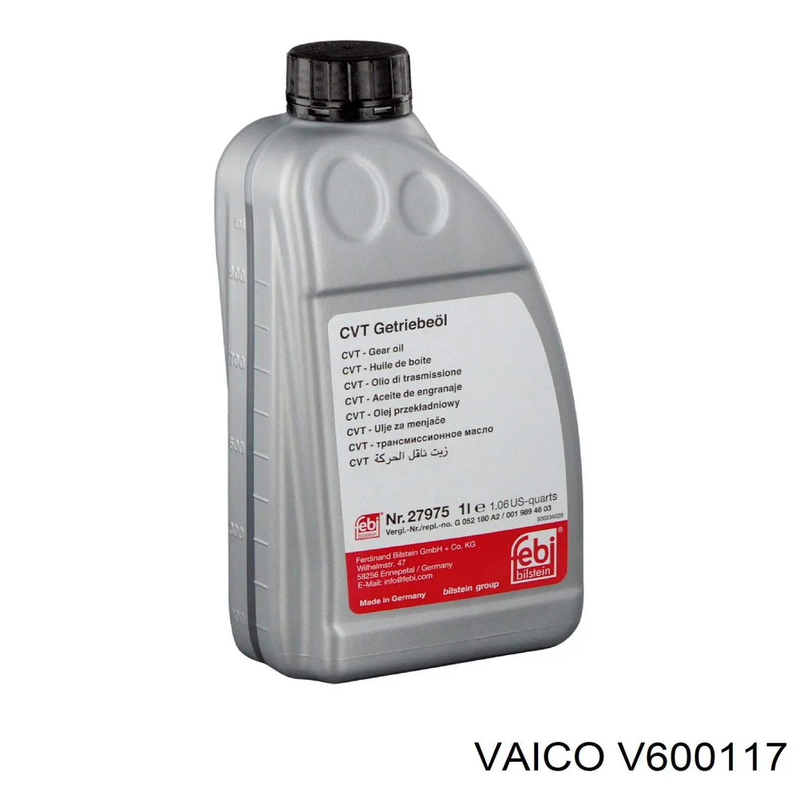 Масло трансмиссии VEMO/Vaico V600117