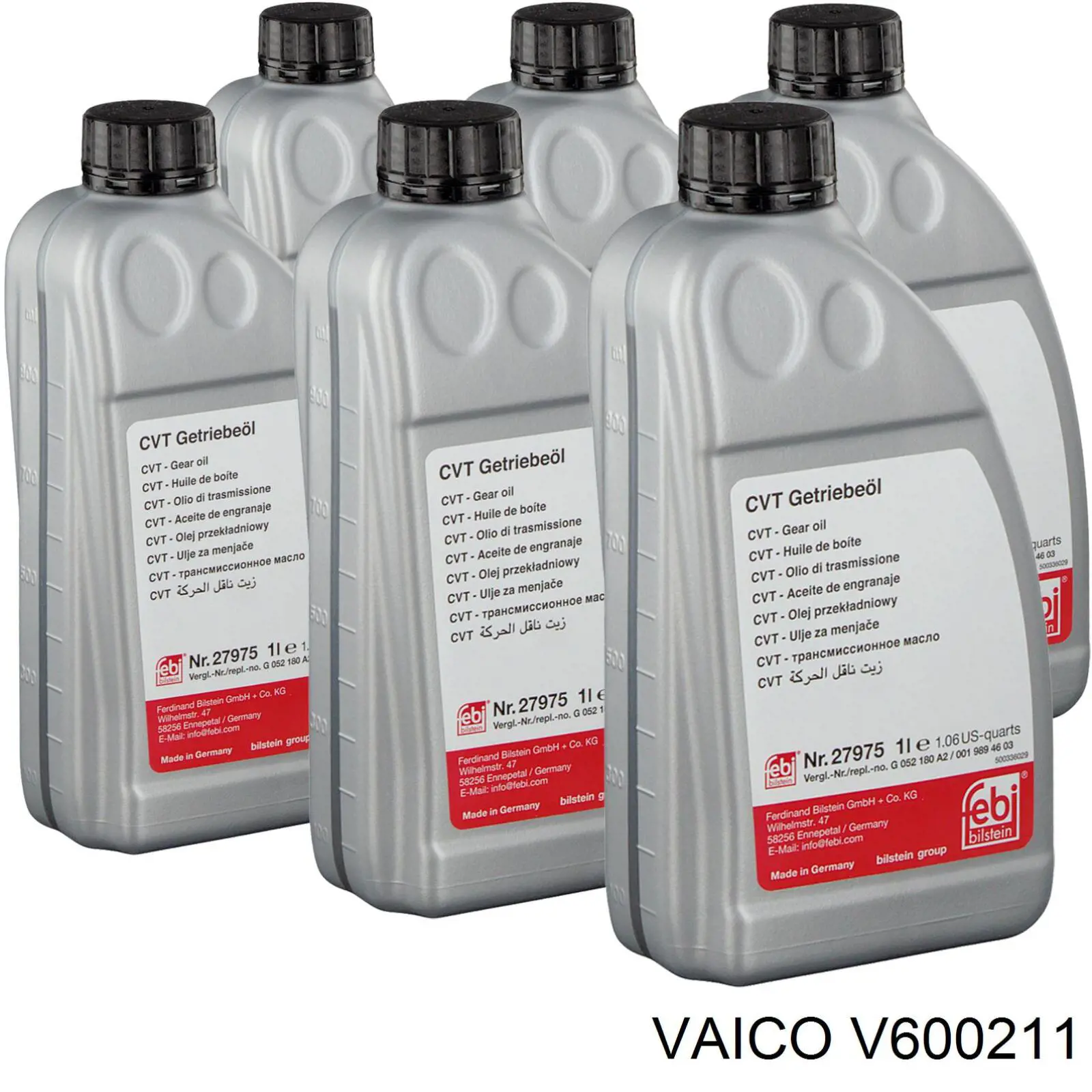 Масло трансмиссии VEMO/Vaico V600211