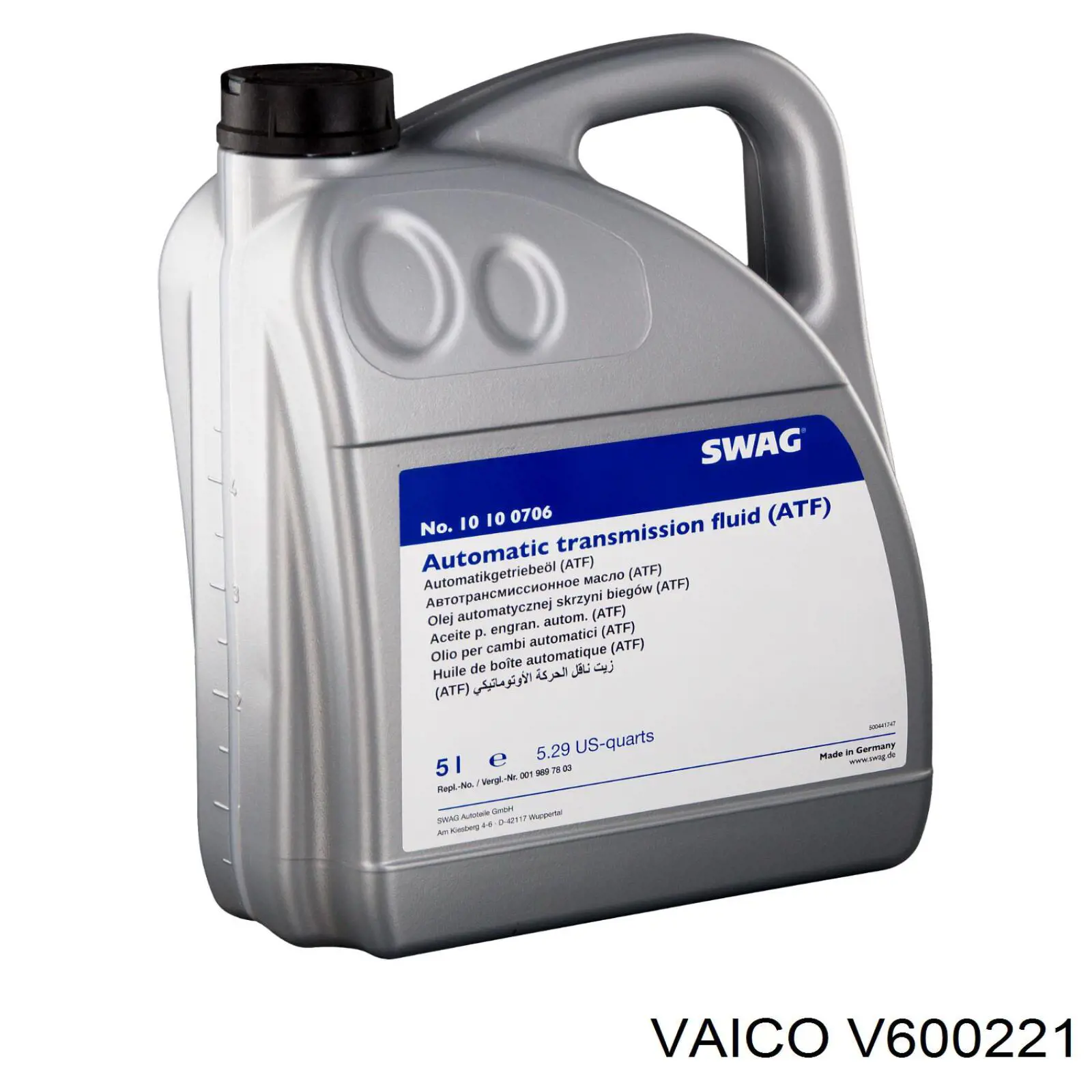 Масло трансмиссии VEMO/Vaico V600221