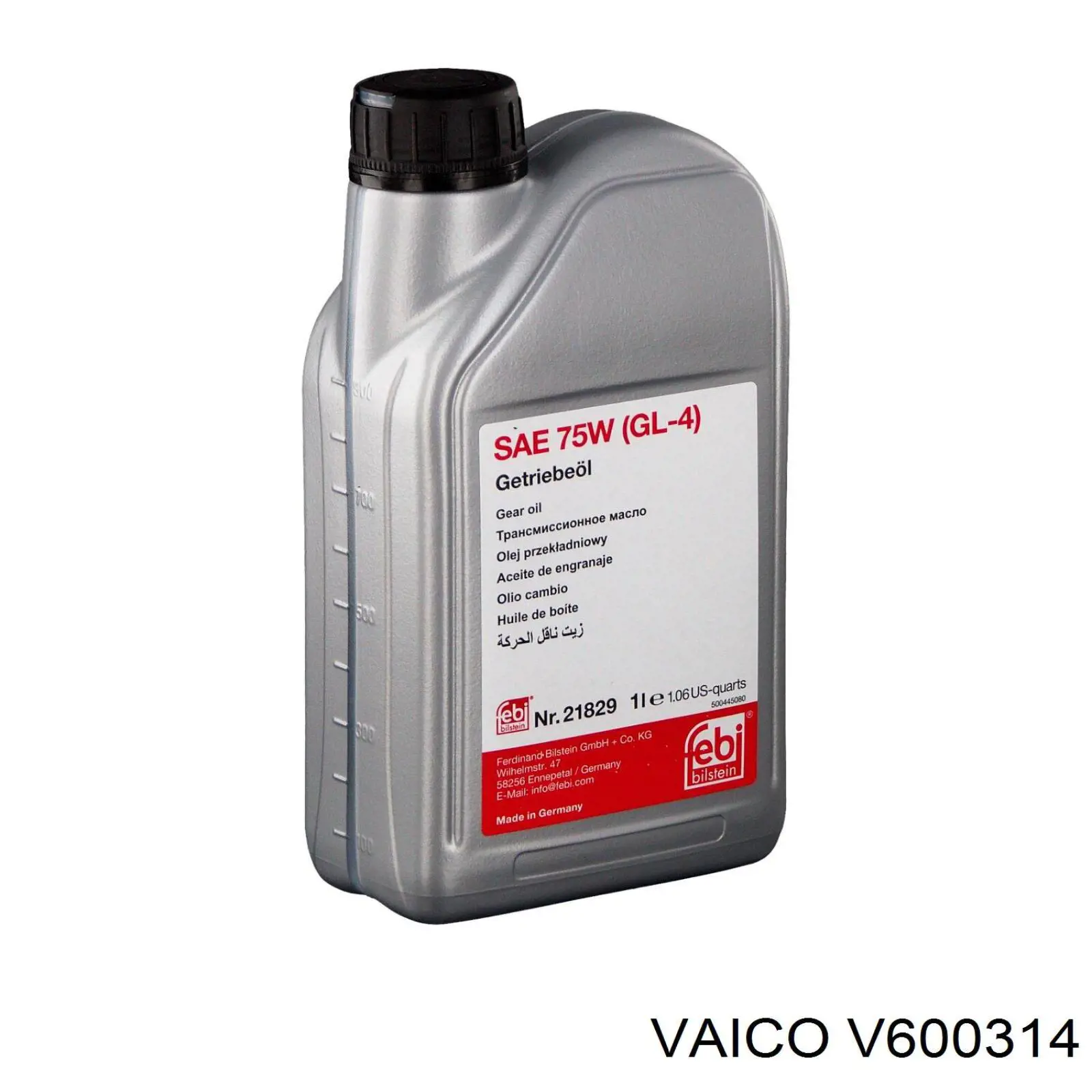 V60-0314 VEMO/Vaico óleo de transmissão
