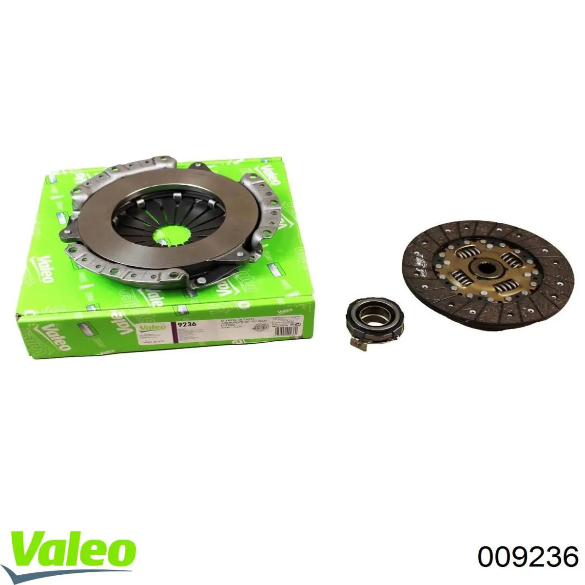 Комплект сцепления (3 части) VALEO 009236 цена, от 102.14 USD