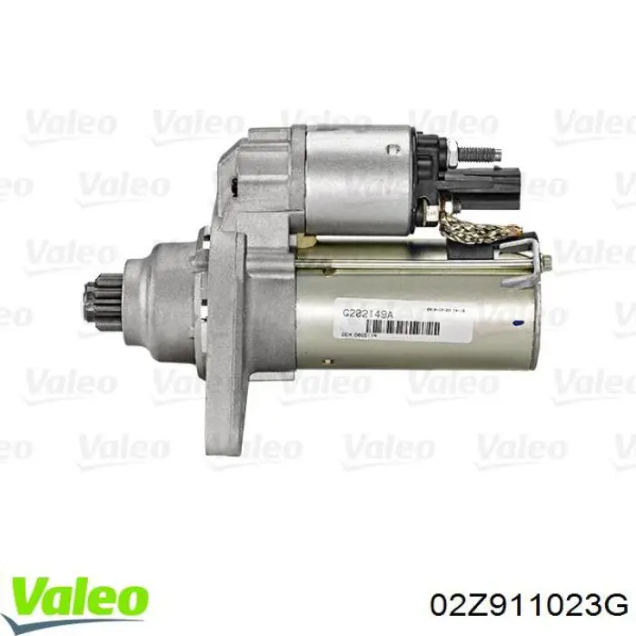 02Z911023G VALEO Стартер автомобиля