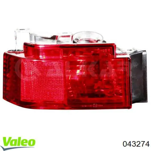 Фара противотуманная задняя, левая VALEO 043274 цена, от 15.59 USD