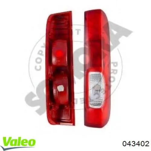  Задний фонарь Renault Trafic 2