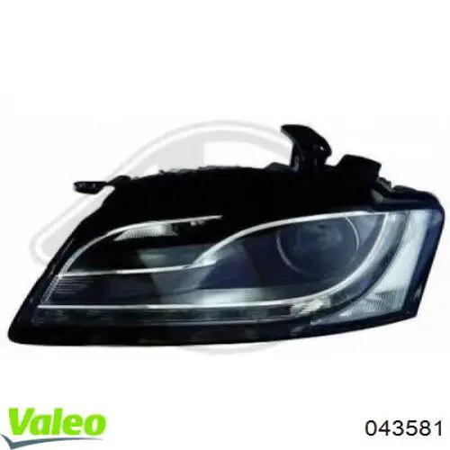 Левая фара 1355092V Polcar