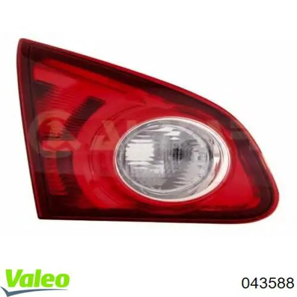 Фонарь задний правый внутренний 26554JD80A Nissan/Infiniti