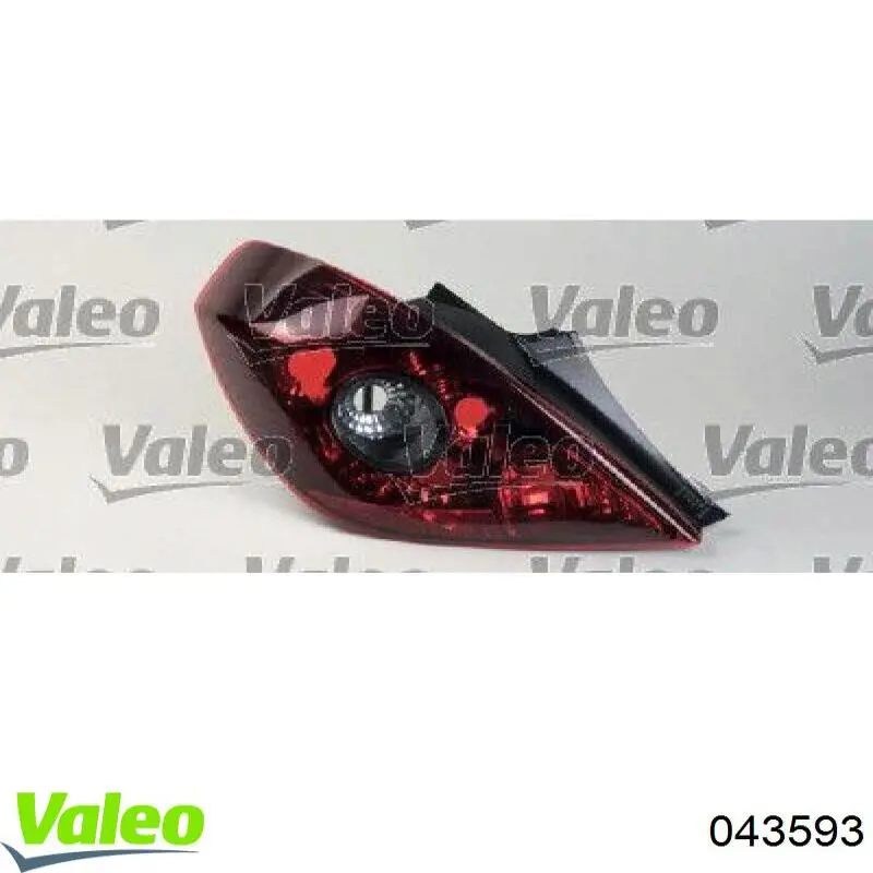 Фонарь задний левый 043593 VALEO